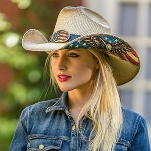 American Eagle Stampede Western Hat